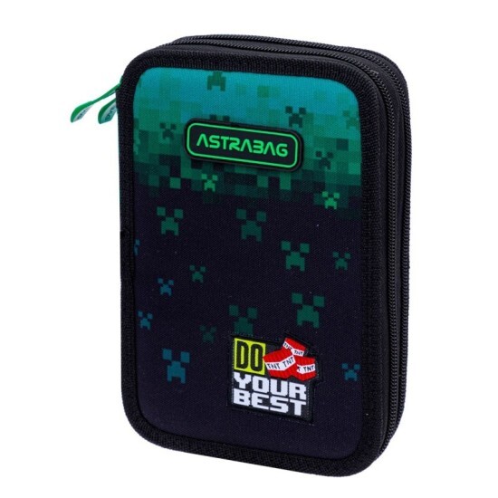 Astra Dvoupatrový penál ASTRABAG - Do Your Best - prázdný - 503 025 020