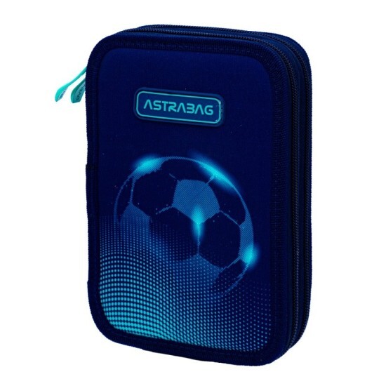Astra Dvoupatrový penál ASTRABAG - Football light - prázdný - 503025024