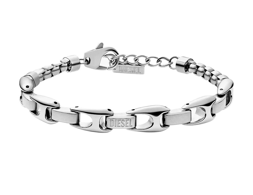 Diesel Moderní ocelový unisex náramek DX1633040