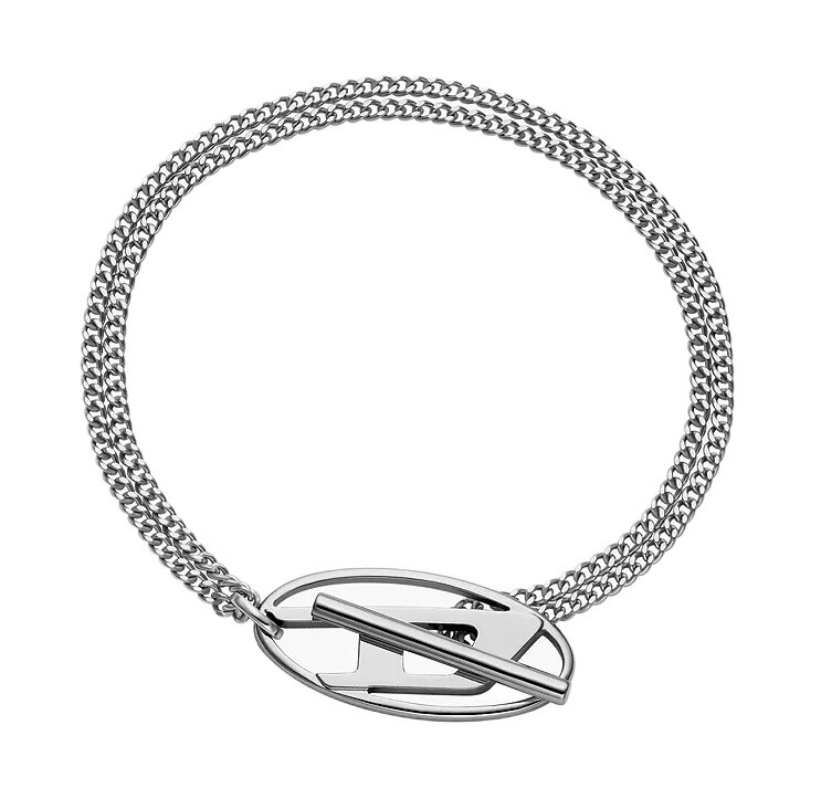 Diesel Fashion dvojitý ocelový náramek DX1535040