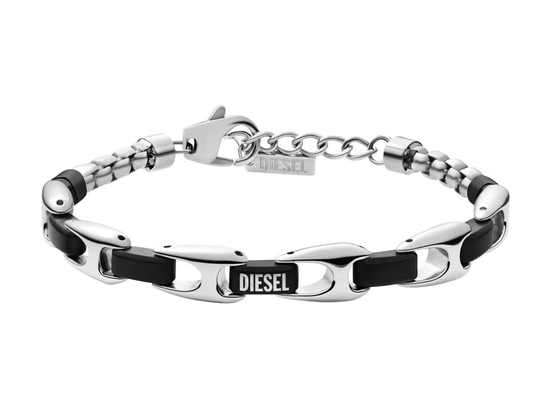 Diesel Stylový unisex náramek z oceli DX1634931