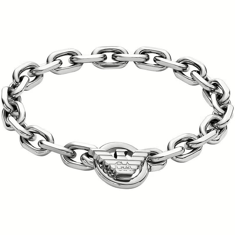 Emporio Armani Fashion pánský náramek z oceli EGS3236040