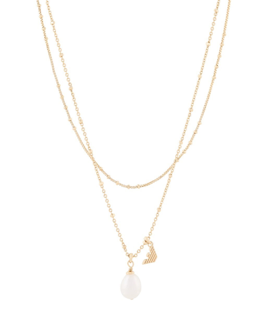 Emporio Armani Módní pozlacený náhrdelník EGS3273710