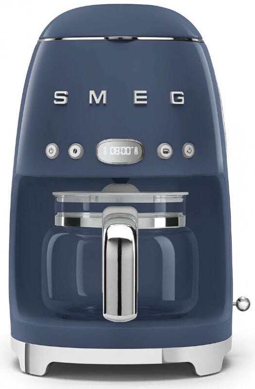 Kávovar na přelévanou kávu SMEG DCF02NBEU - Navy Blue DCF02NBEU