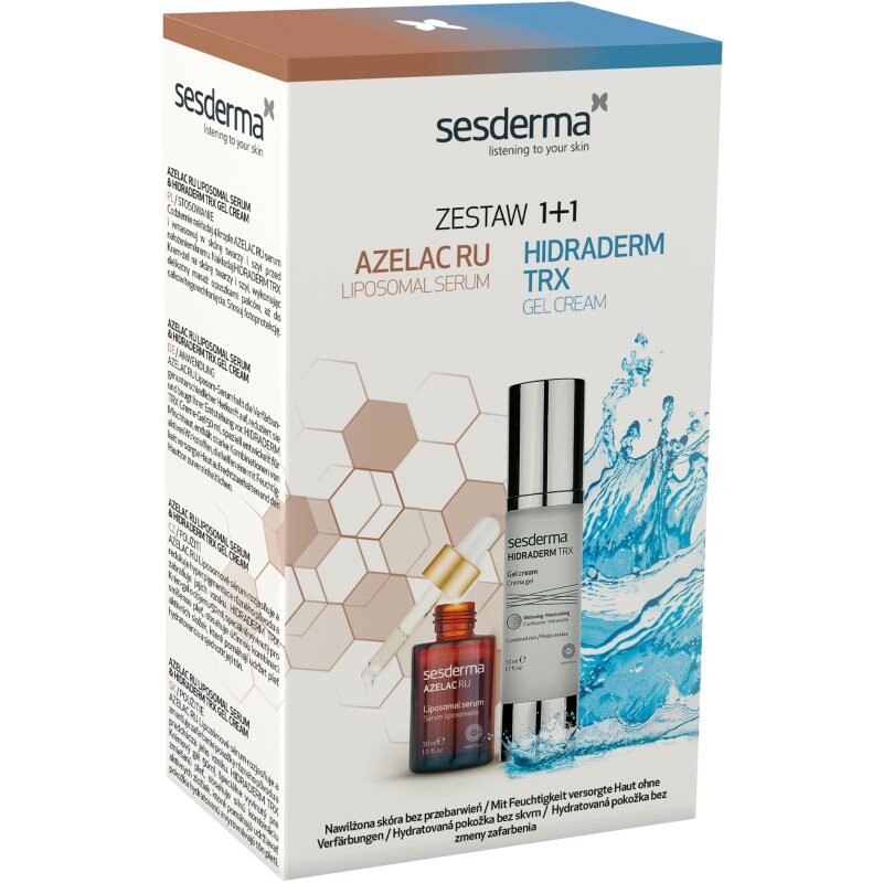 Sesderma Azelac RU + Hidraderm TRX Set vánoční dárková sada proti tmavým skvrnám