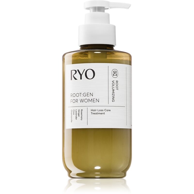 RYO Root:Gen Hair Loss Care Treatment posilující péče proti vypadávání vlasů pro ženy 353 ml