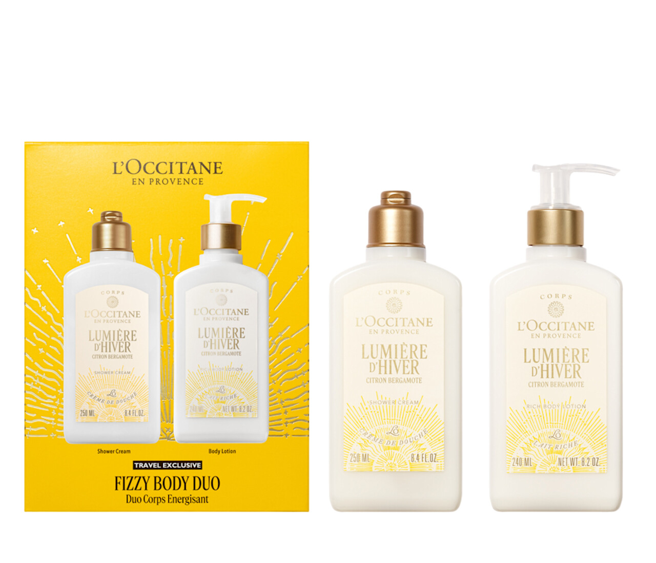 L'Occitane en Provence Dárková sada Fizzy Body Duo