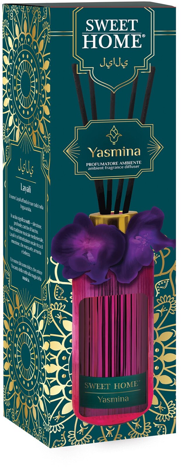 Sweet Home Collection Aroma difuzér Yasmina 200 ml