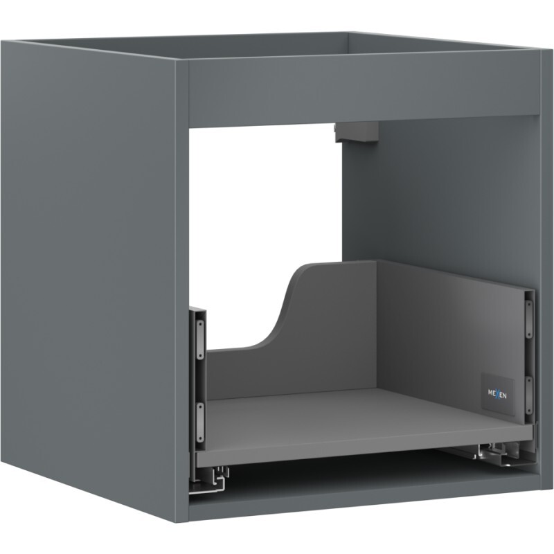 MEXEN Box-A skříňka pro umyvadlo 45, 1 šuplík, grafit mat 91AX0-0450-470-1-66