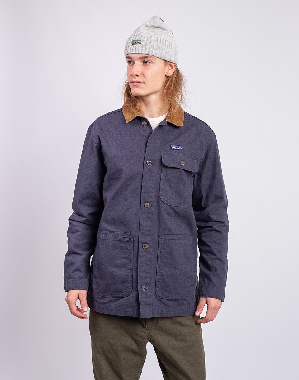 Patagonia M's Point Reyes Canvas Jacket Smolder Blue S