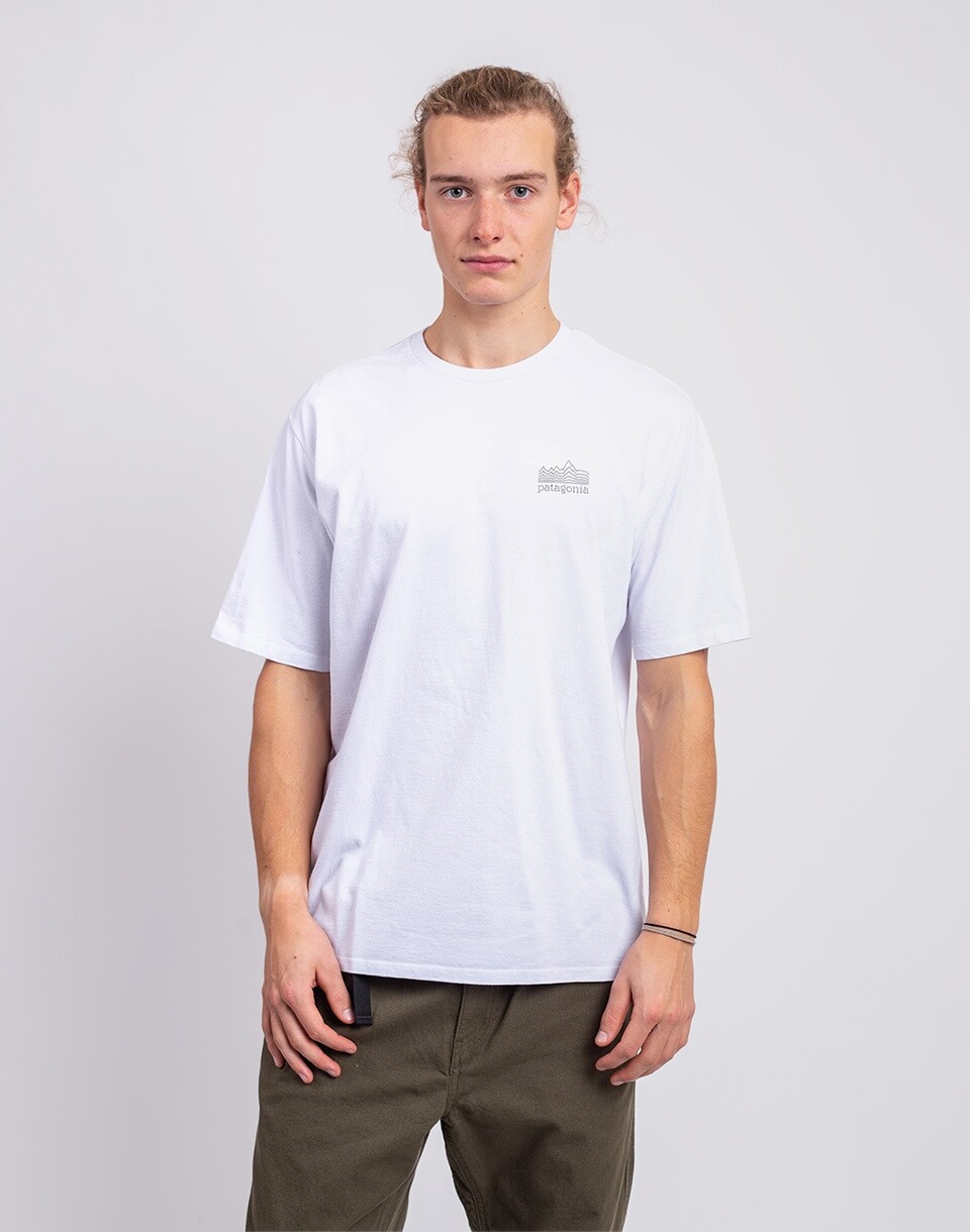 Patagonia M's Strataspire Responsibili-Tee White M
