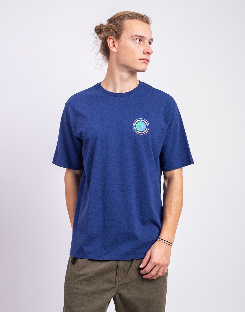 Patagonia M's Unity Fitz Responsibili-Tee Clement Blue M