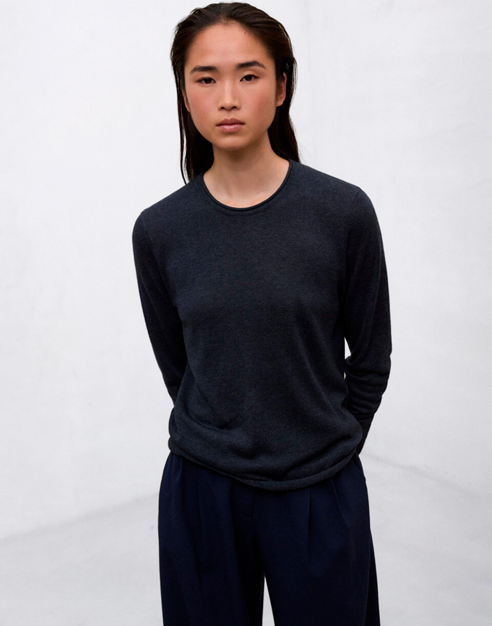 ECOALF Milo Knit DARK GREY MELANGE S