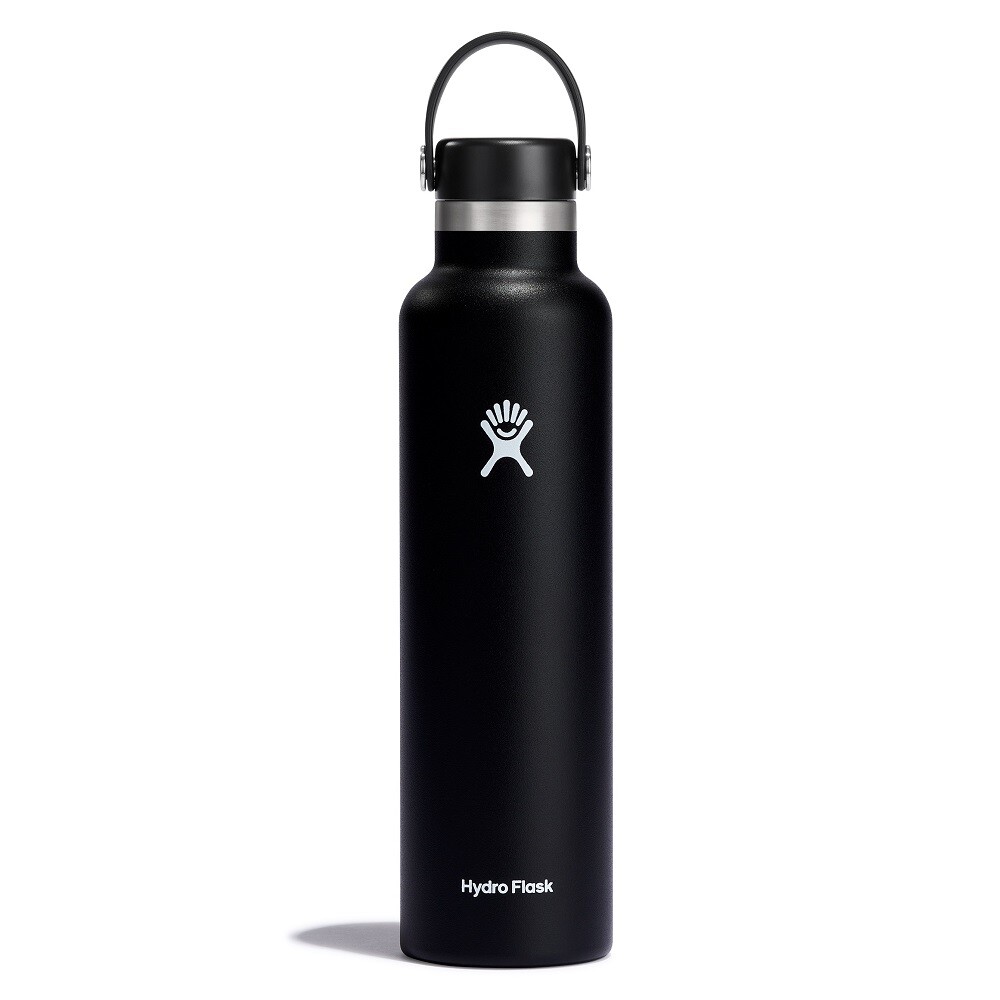 Hydro Flask Nerezová termolahev Standard Mouth Flex Cap 24 oz (709 ml) Black