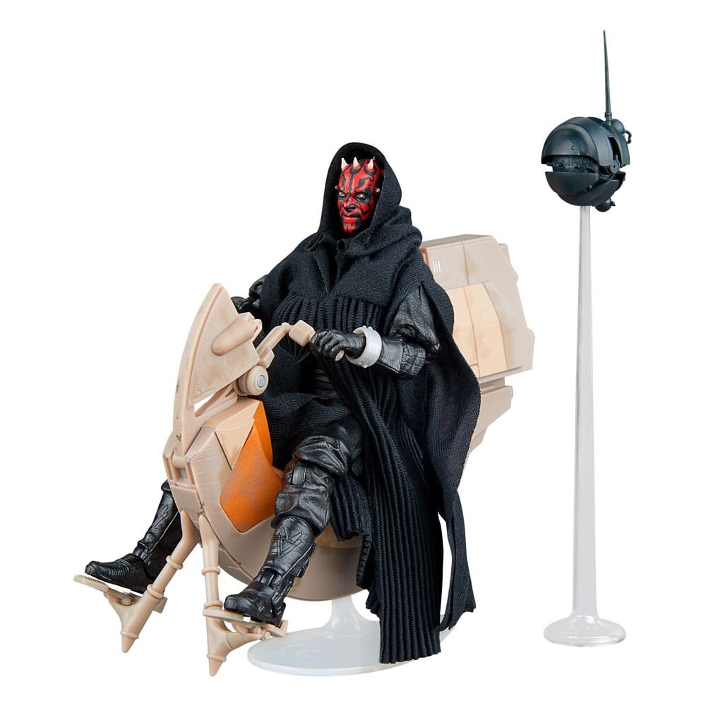 Hasbro | Star Wars Episode I - sběratelská figurka Darth Maul & Sith Speeder (25th Anniversary) (Black Series) 15 cm
