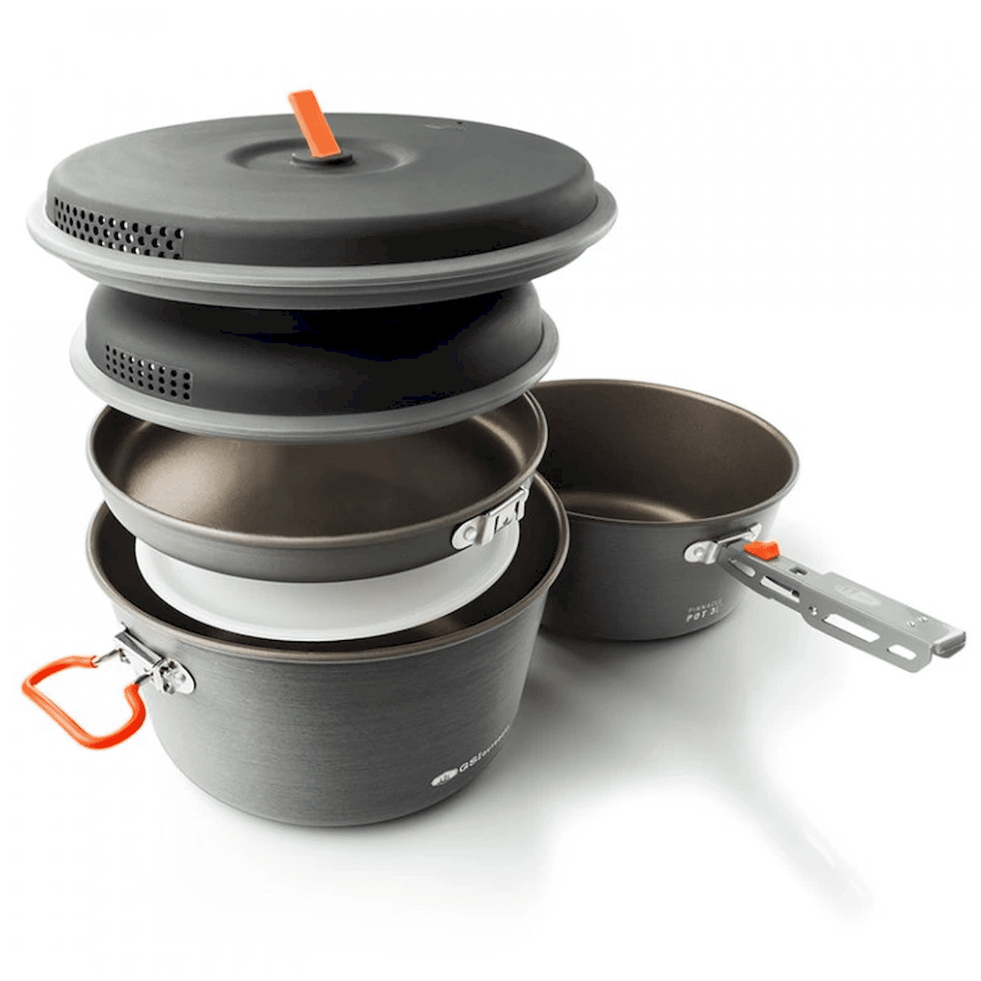 Sada nádobí GSI Outdoors Pinnacle Ceramic Base Camper Large