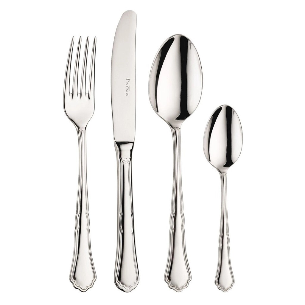 Sada příborů SETTECENTO, sada 24 ks, stříbrná, Pintinox
