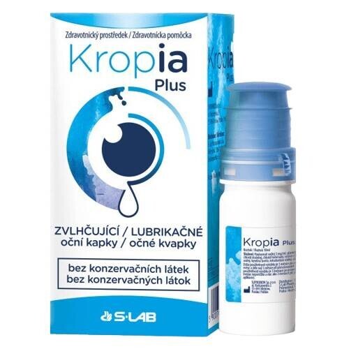 Kropia Plus zvlhčující oční kapky 10ml