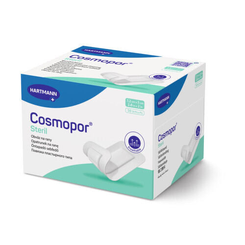 Hartmann Cosmopor náplast sterilní 7.2x5cm 50ks - II. jakost