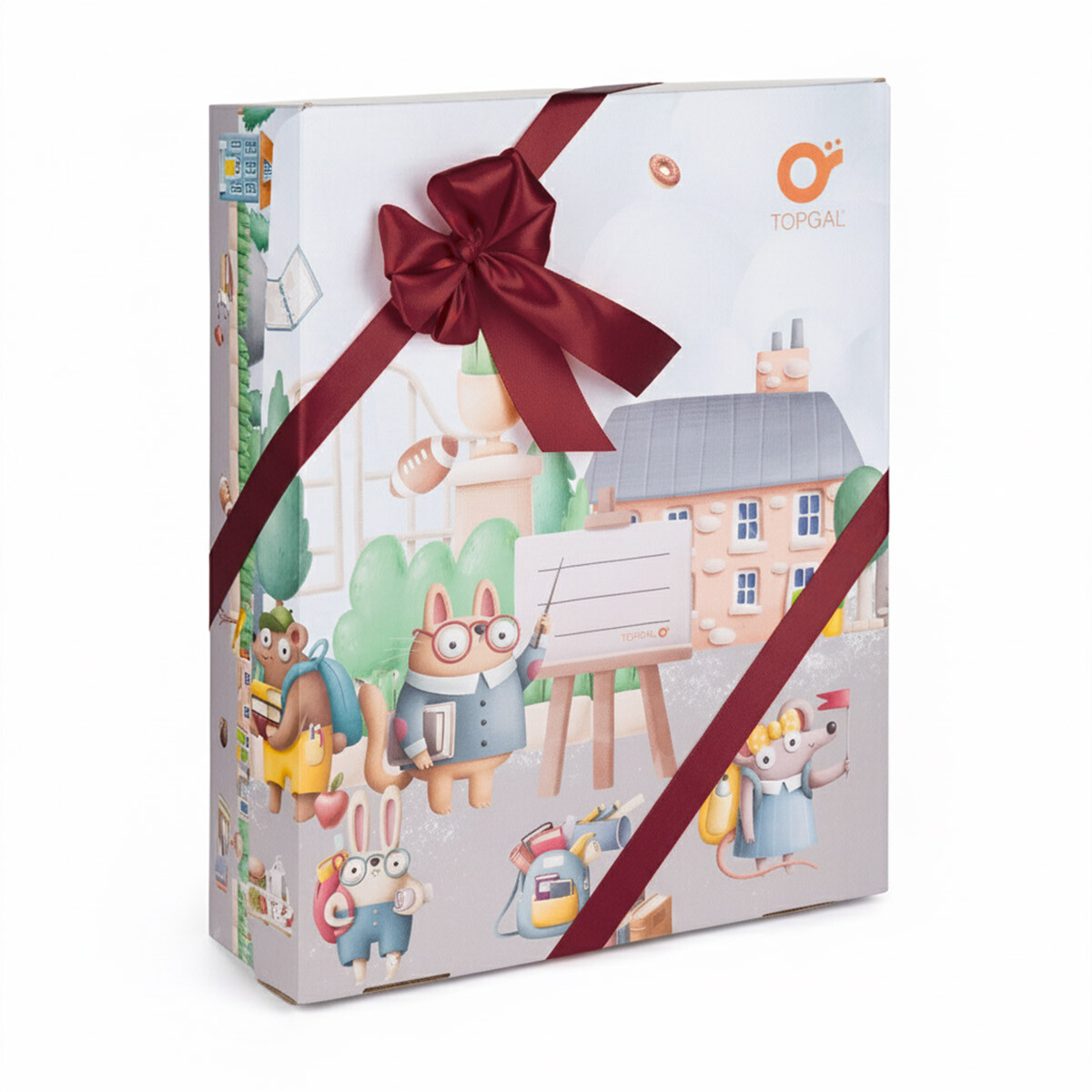 Dárkové balení Zvířátka  Topgal GIFT BOX CARTOON RED