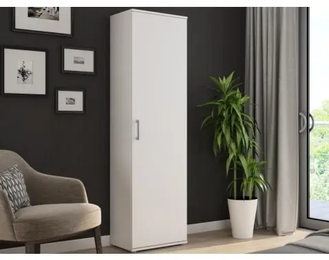 Víceúčelová skříň s policemi Nitro, 50 cm, bílá