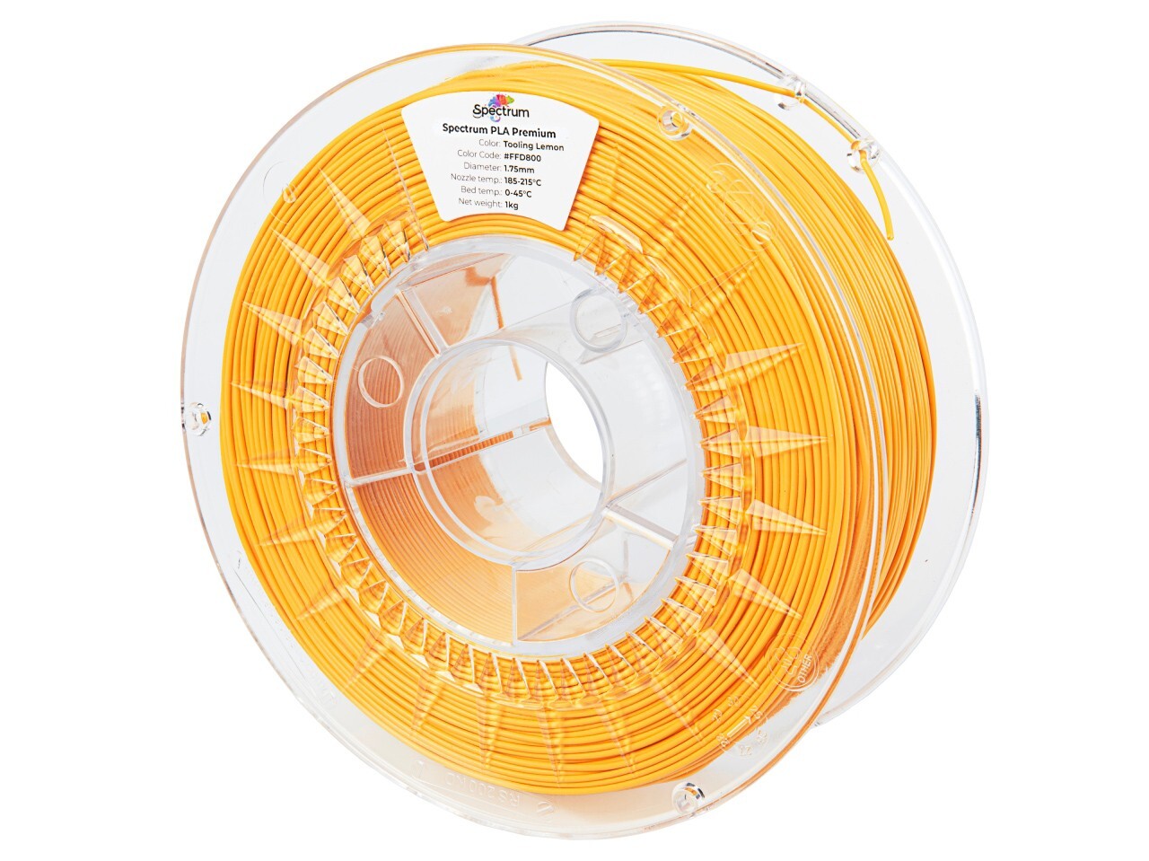 Spectrum CW-KR-001 filament, PLA Premium, 1.75mm, TOOLING LEMON, 1kg