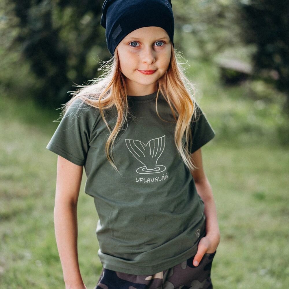 Šijeme srdcem Tričko Malý štikoun - UPLAVALÁÁ - 110/116