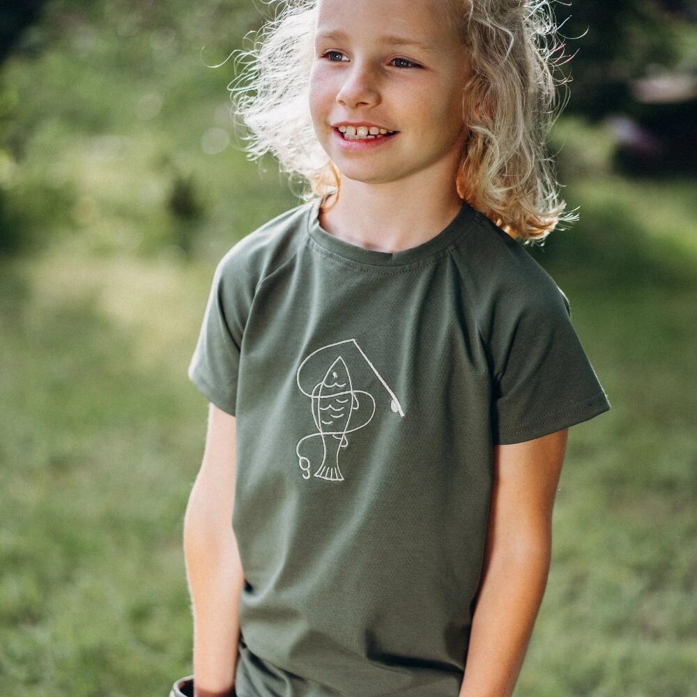 Šijeme srdcem Tričko Malý štikoun - Kapr - 110/116