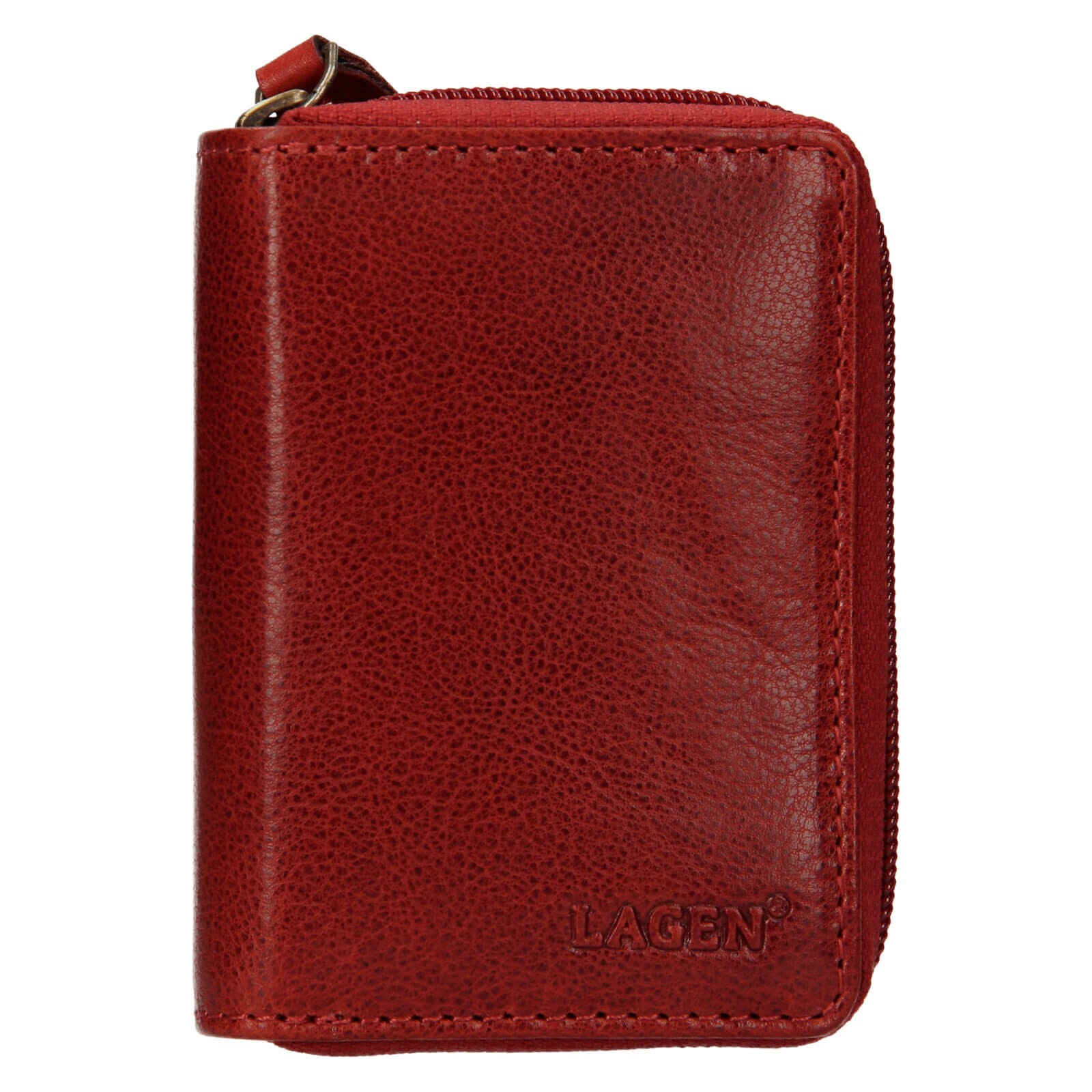Dámské pouzdro na karty Lagen Esme - červená