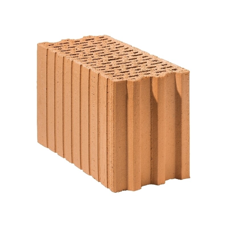 Cihla nebroušená Porotherm 19 AKU P15 190×372×238 mm
