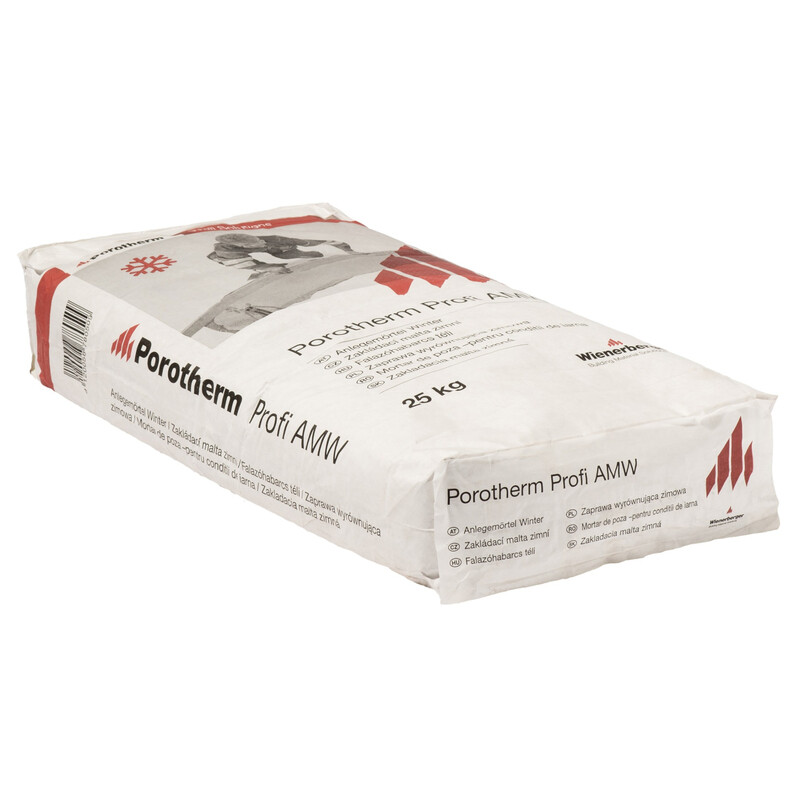 Malta zakládací Porotherm Profi AM-W zimní 25 kg