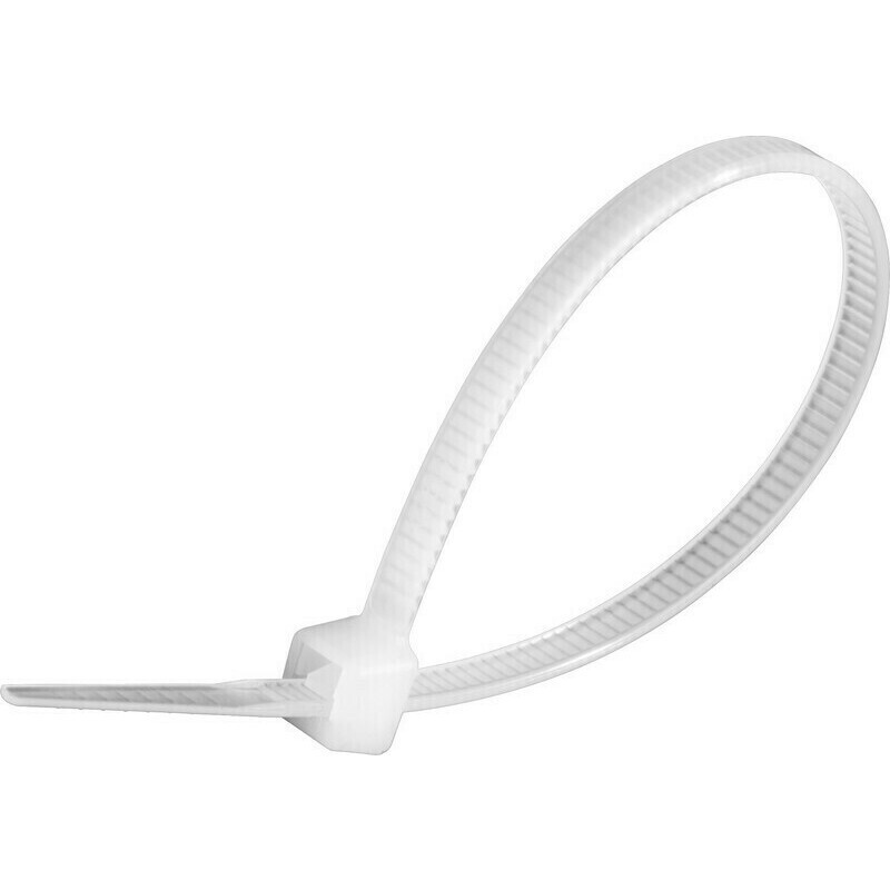 Páska vázací DEK PV100 365×7,6 mm bílá 100 ks