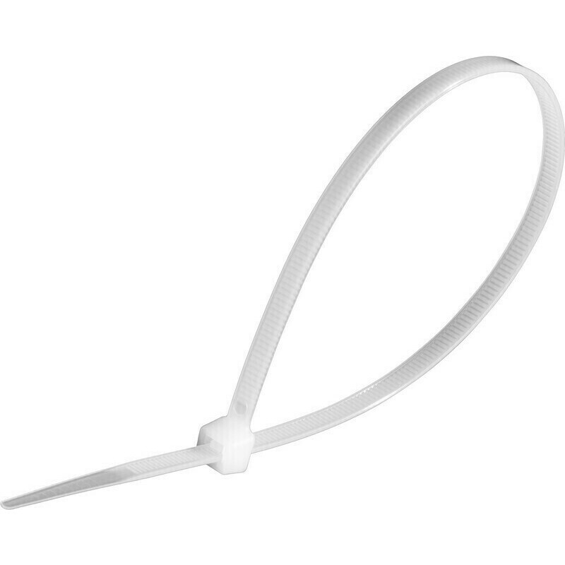 Páska vázací DEK PV100 200×3,6 mm bílá 100 ks