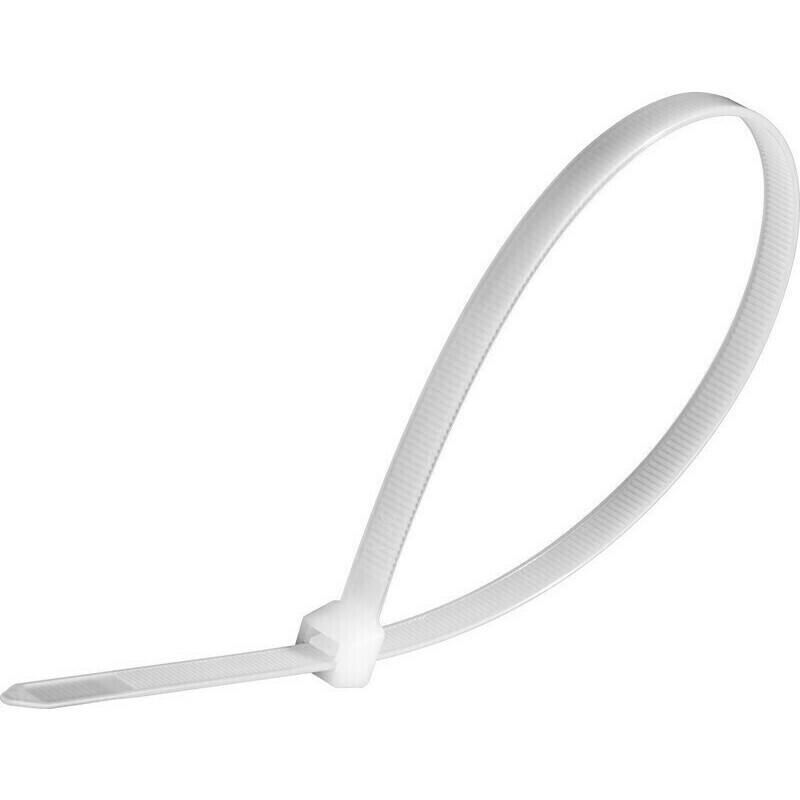 Páska vázací DEK PV100 200×4,8 mm bílá 100 ks