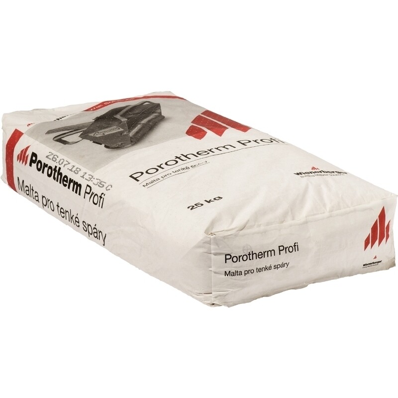 Malta zdicí tenkovrstvá Porotherm Profi 25 kg