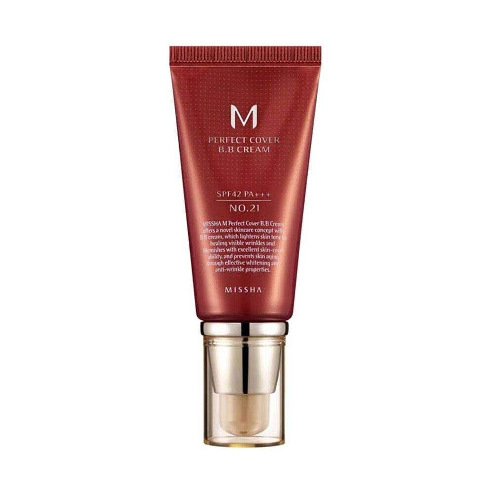 MISSHA M Perfect cover BB krém EX SPF42/PA+++ odstín č.21 50 ml