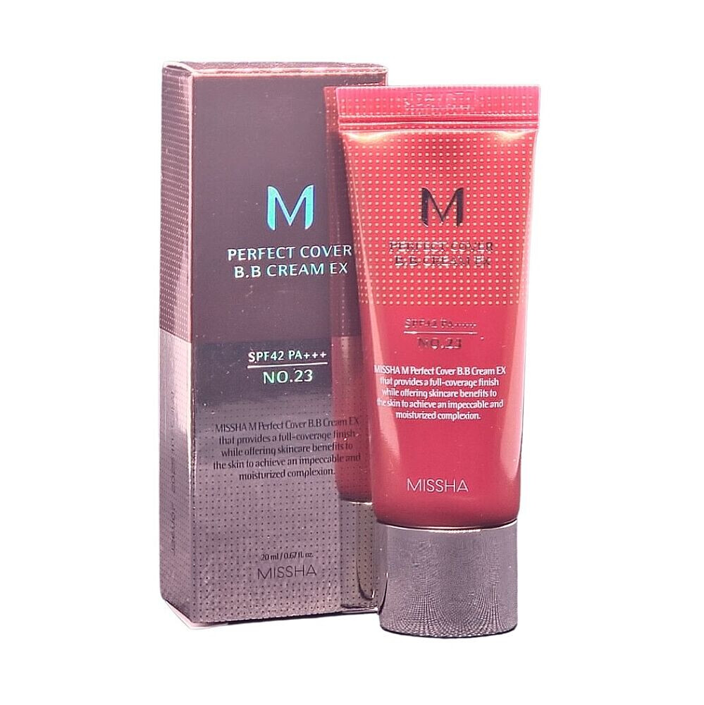 MISSHA M Perfect cover BB krém EX SPF42/PA+++ odstín č.23 20 ml