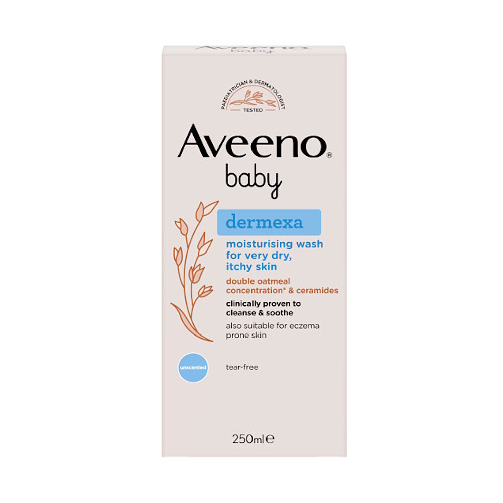 AVEENO Baby dermexa hydratační mycí gel 250 ml