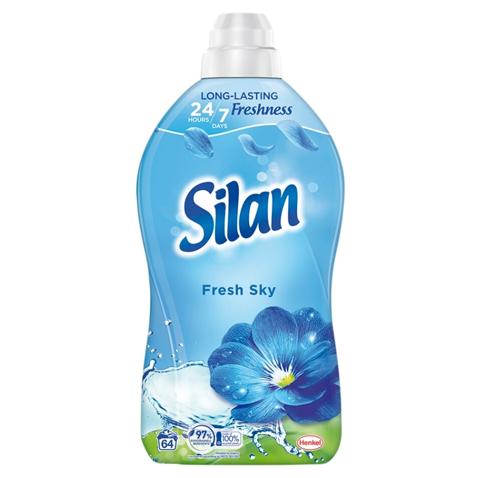 SILAN Fresh sky Aviváž 64 praní 1408 ml, poškozený obal