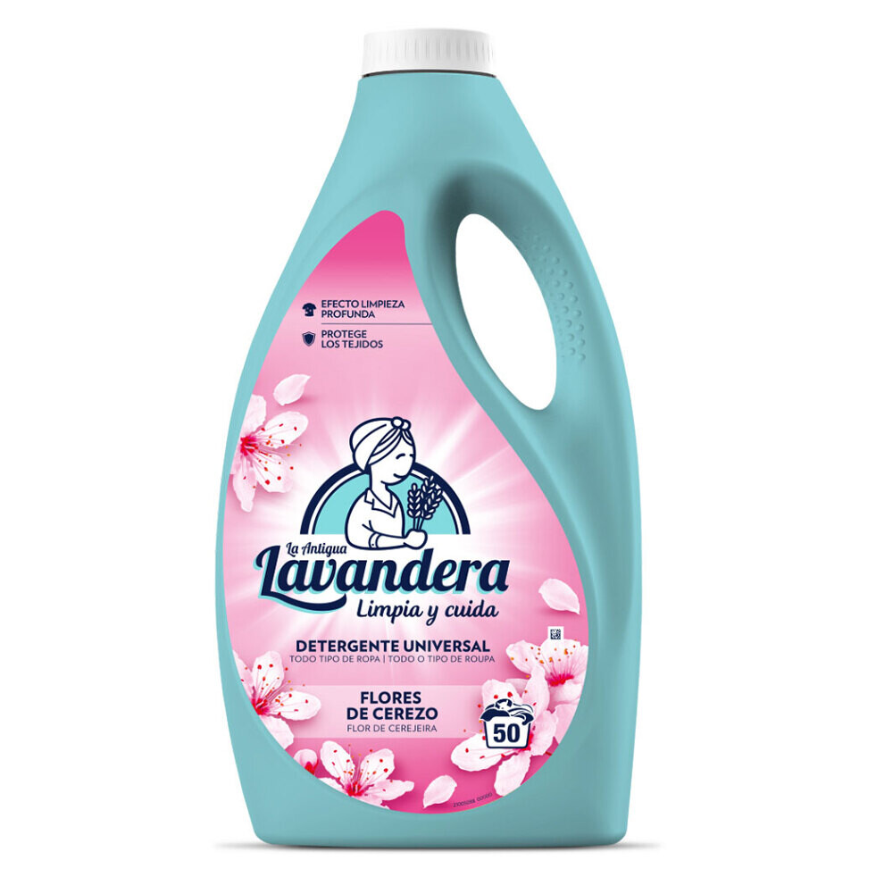 LAVANDERA Prací gel Třešňové květy 50 praní 2,5 l, poškozený obal