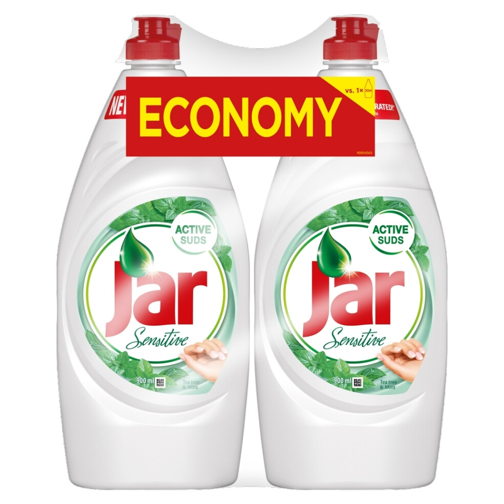 JAR Sensitive Tea Tree & Mint 2 x 900 ml, poškozený obal