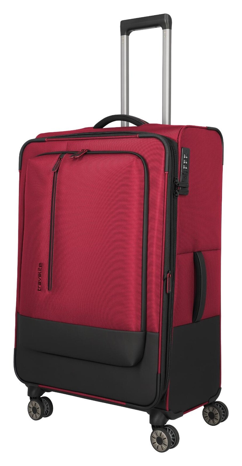 Velký cestovní kufr na kolečkách Travelite Crosslite 5.0 L Red