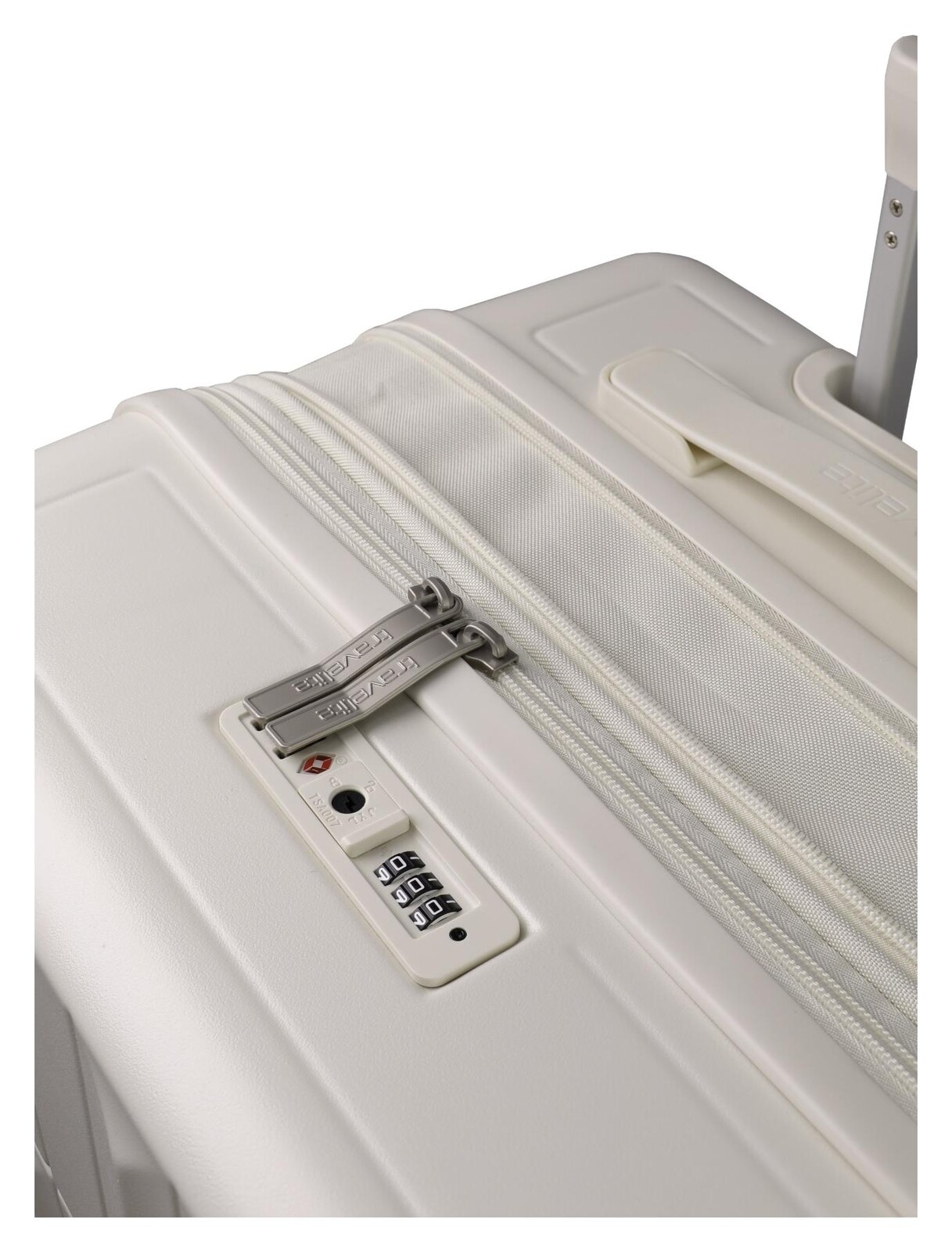 Střední skořepinový kufr Travelite Panello M Ivory