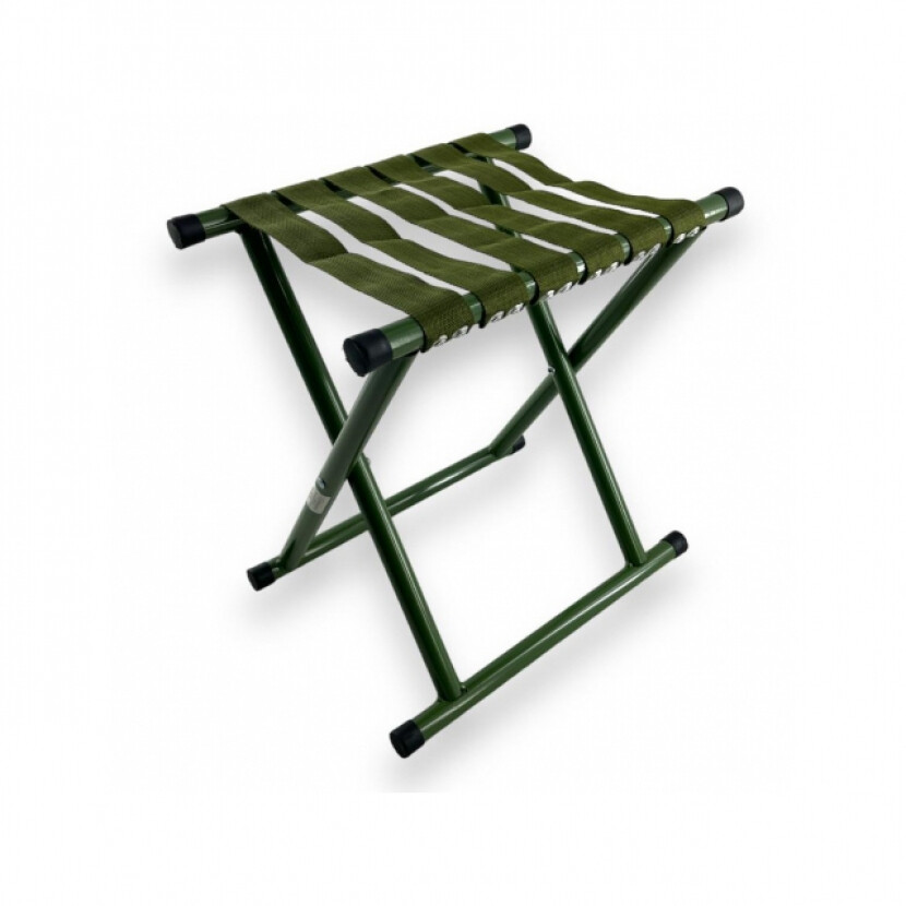 Skládací turistické křesílko na ryby a kempování - olivová