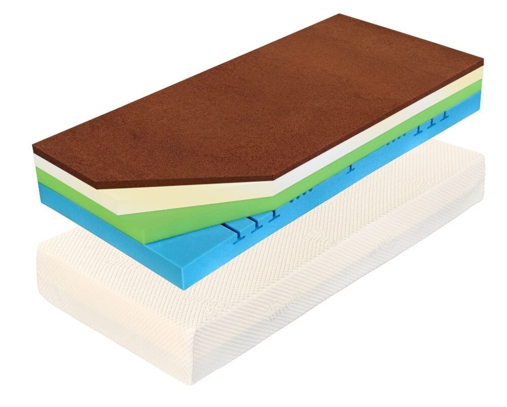 Curem Ortopedická matrace CUREM C7000 XD - výprodej - 80x200 cm | 25 cm