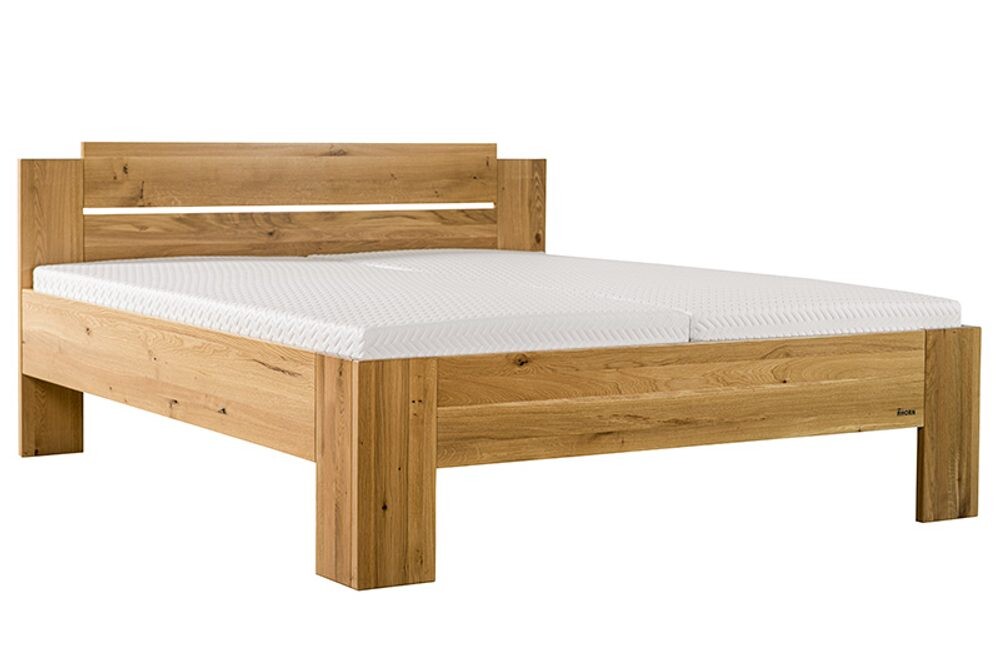 Ahorn Postel Ahorn Grado divoký dub 180x200 cm - výstavní kus