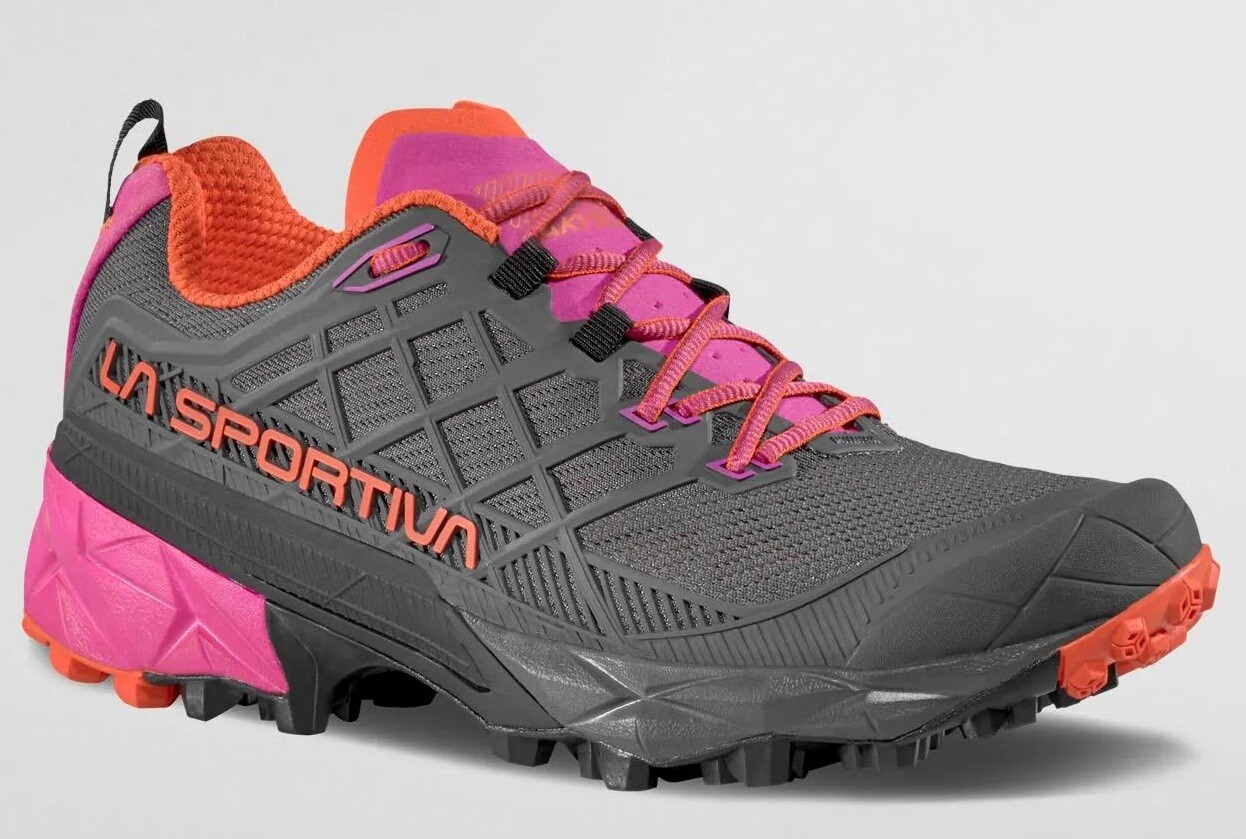 La Sportiva Akyra II Women Carbon/Cherry Tomato Velikost: 37,5