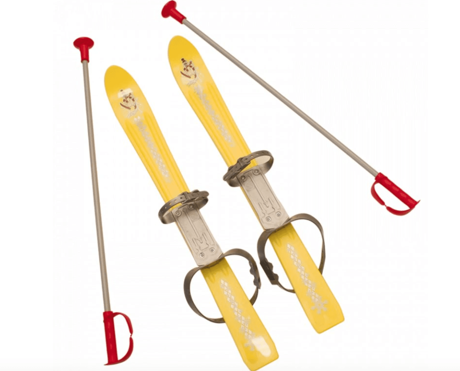 Dětské lyže Carving 70 cm - žlutá