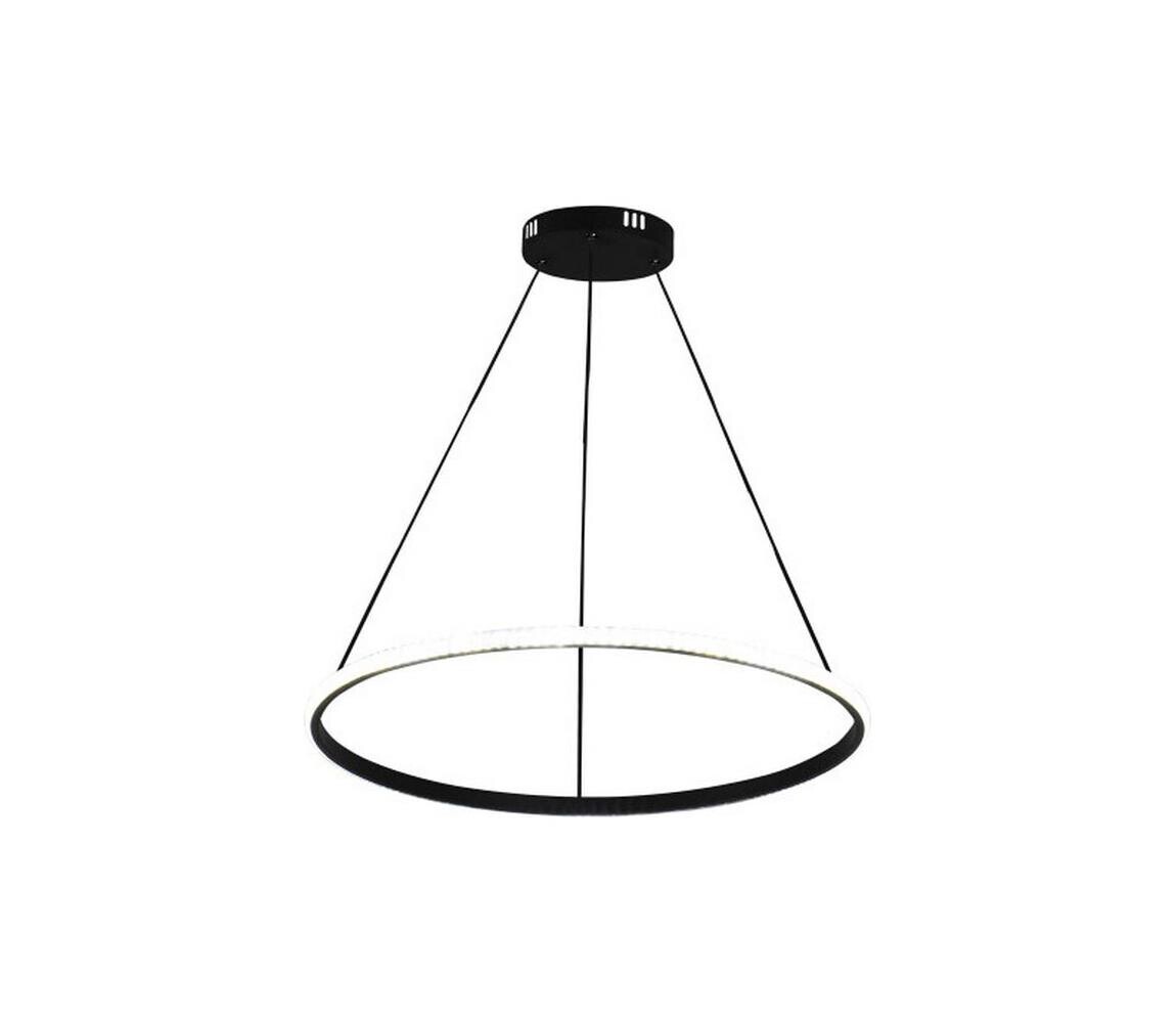 LED Stmívatelný lustr na lanku LED/32W/230V 3000-6500K pr. 60 cm + DO TB2300/B