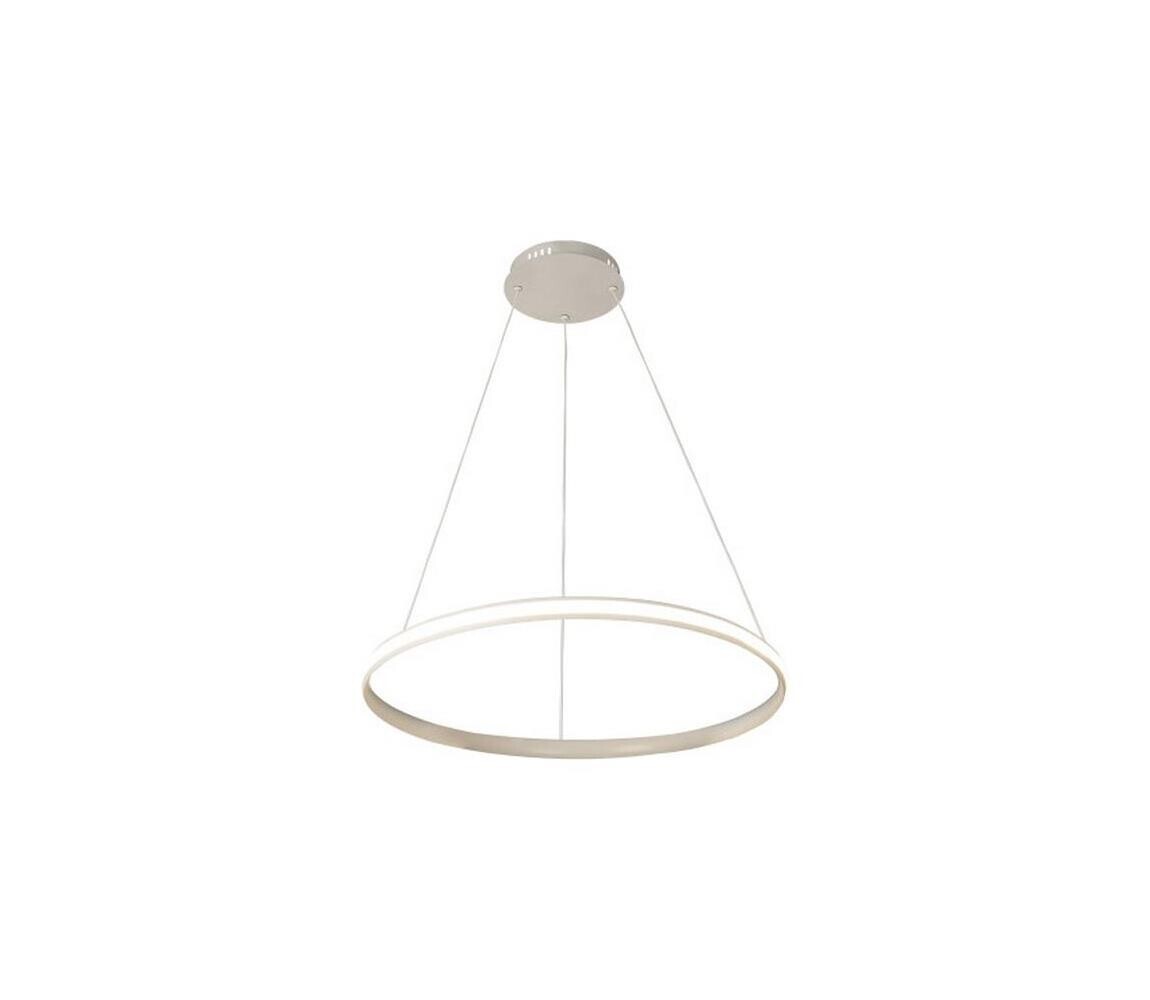 LED Stmívatelný lustr na lanku LED/55W/230V 3000-6500K pr. 60 cm + DO TA2305/W